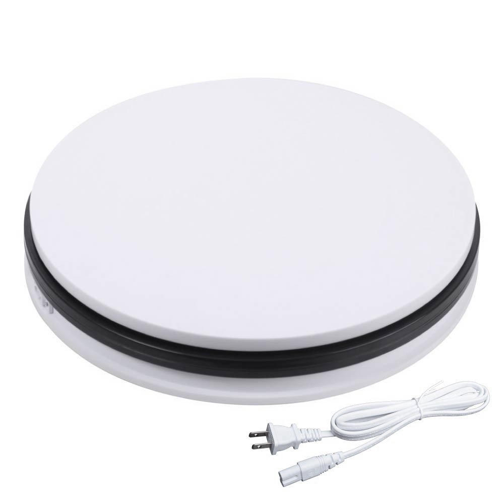 Turntable Display - Black or White 14 inch - 110 Pound