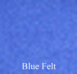 Blue Felt Background