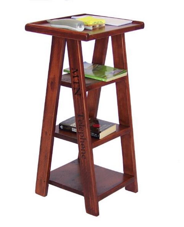 Display Furniture - Ladder Shelved Accent Table