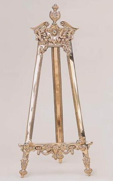 Platter & Plate Easels - Decorative Brass Stands
