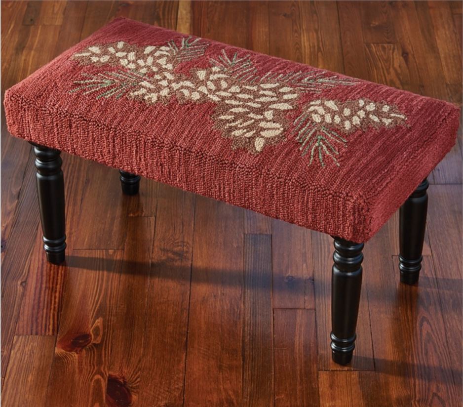 Display Furniture - Pinecone with Red Bench