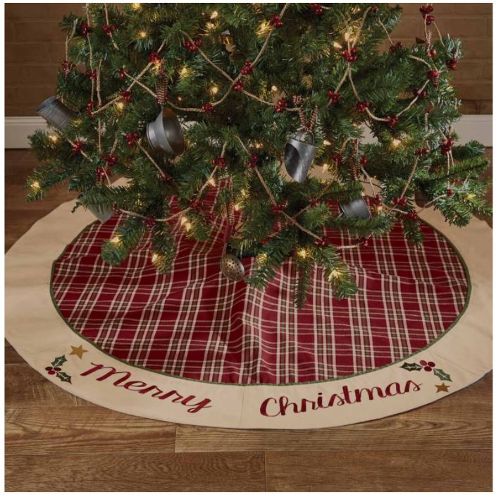 Tree Skirt - Merry Christmas 52"
