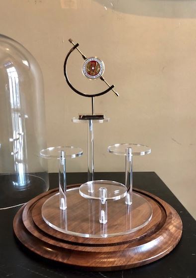 Challenge Coin Display Dome - Four Coin Display
