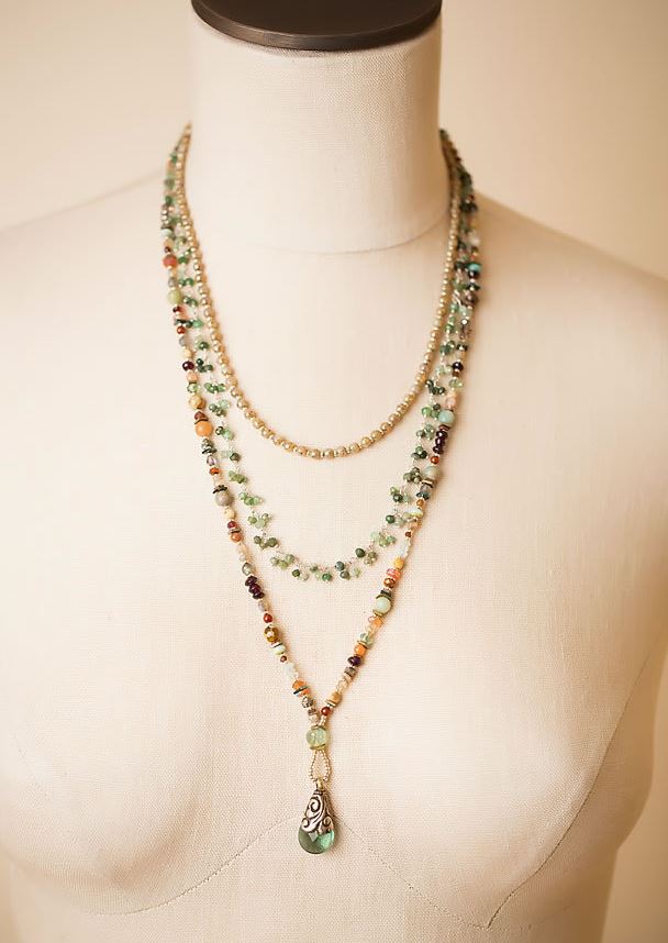 Anne Vaughan Designs - Gentle Breeze Multistrand Necklace