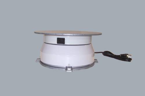 Turntable With Outlet - 17" Round - 150 Pounds