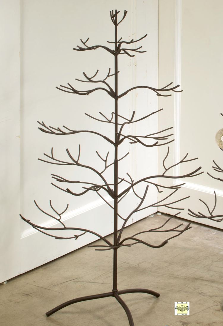 Ornament Tree - Mahogany Brown Natural 36