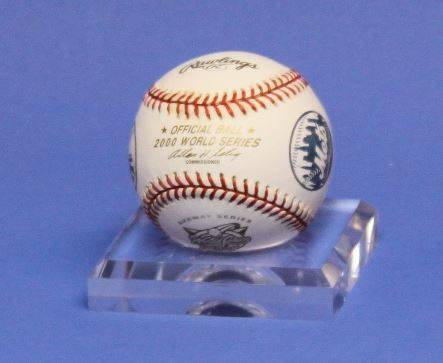 Baseball Holders - Set of 6 Lucite Stands