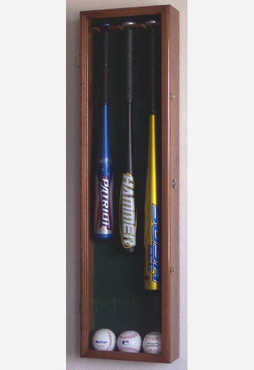 Display Cases - Baseball Bat - 3 Bat UV Acrylic