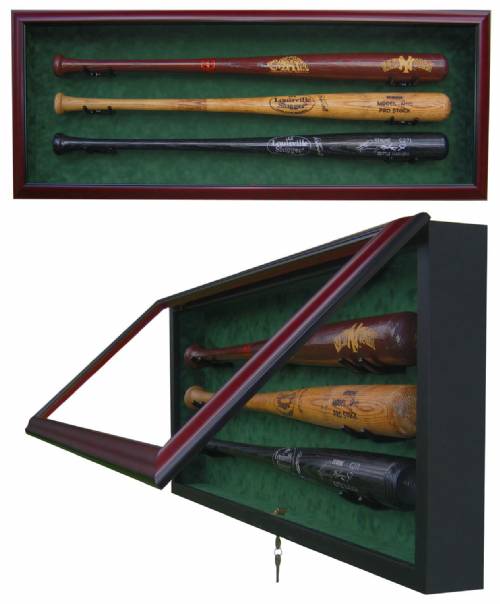 Display Cases - Baseball Bats - 2 to 16 Bats