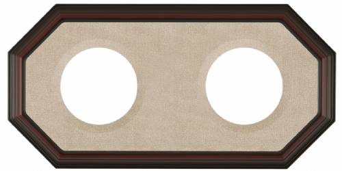 Plate Frames - Octagon for 10" to 11" Plates Double Horizontal