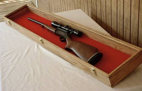 Rifle Display Case - 10" x 52"
