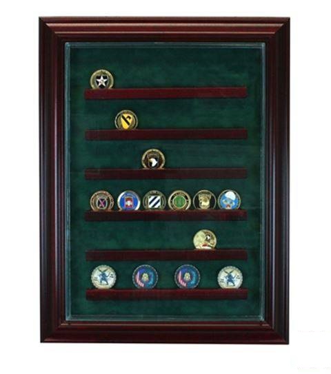 Challenge Coin Display Case - Medium 36 or 56 Coin
