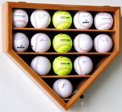  Display Case - Baseball - Softballs