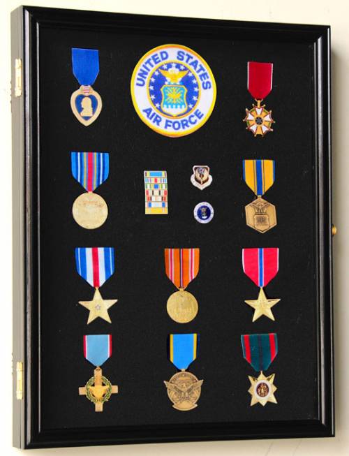 Display Case - Medals, Pins, or Patches - Medium