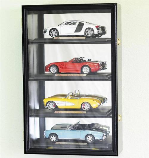 Diecast Collector Cases - 1/18 Scale, Toy Car Display Cases