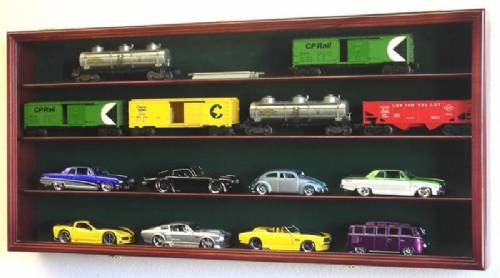 Train Collector Cases - Glass Door 3 Shelf