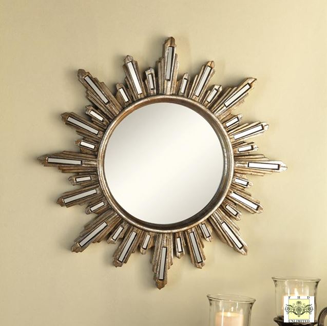 Accent Mirrors - Set of 3 Deco Radiance Mirrors