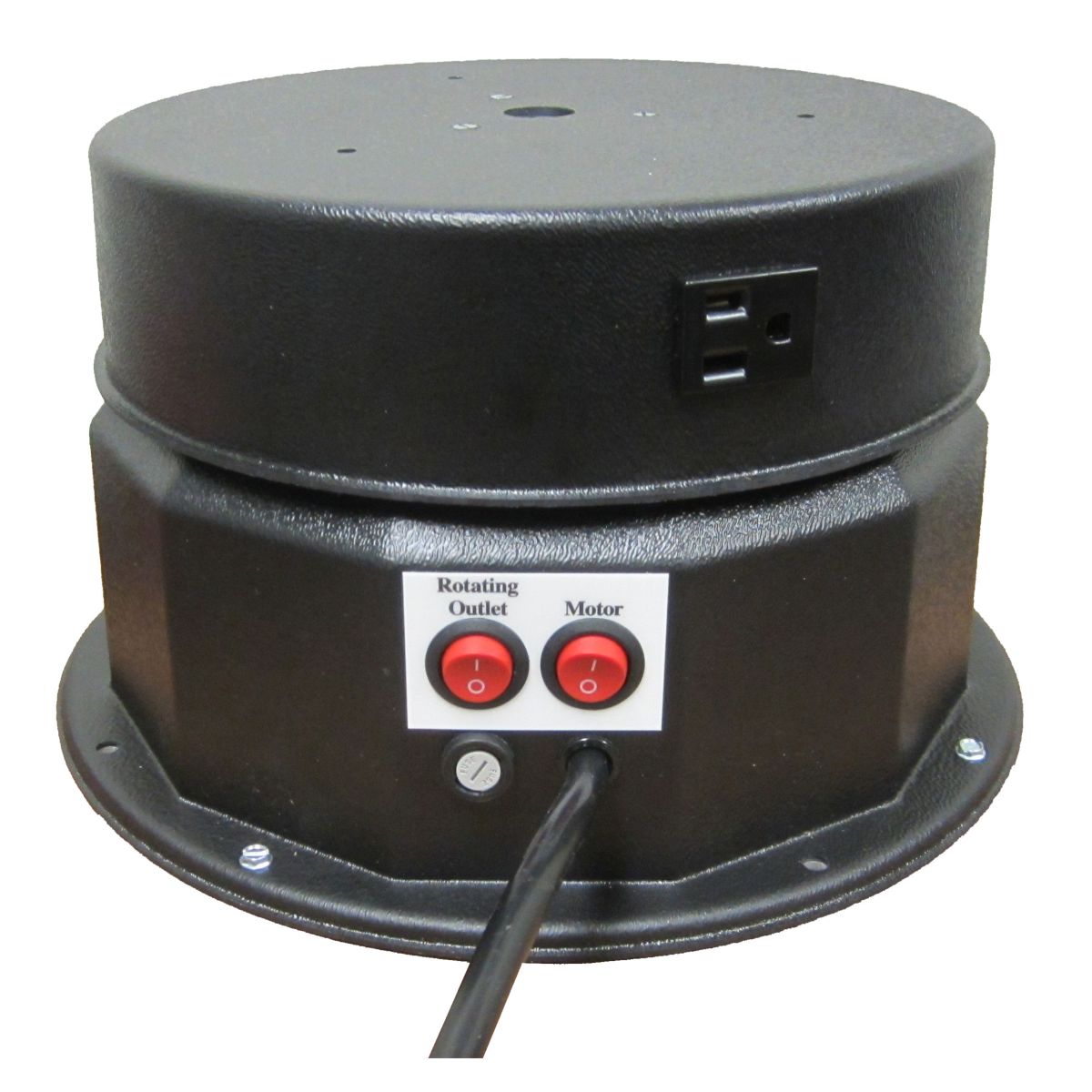 Non-Motorized Turntable - 200 Pound Cap. - Electric Outlet