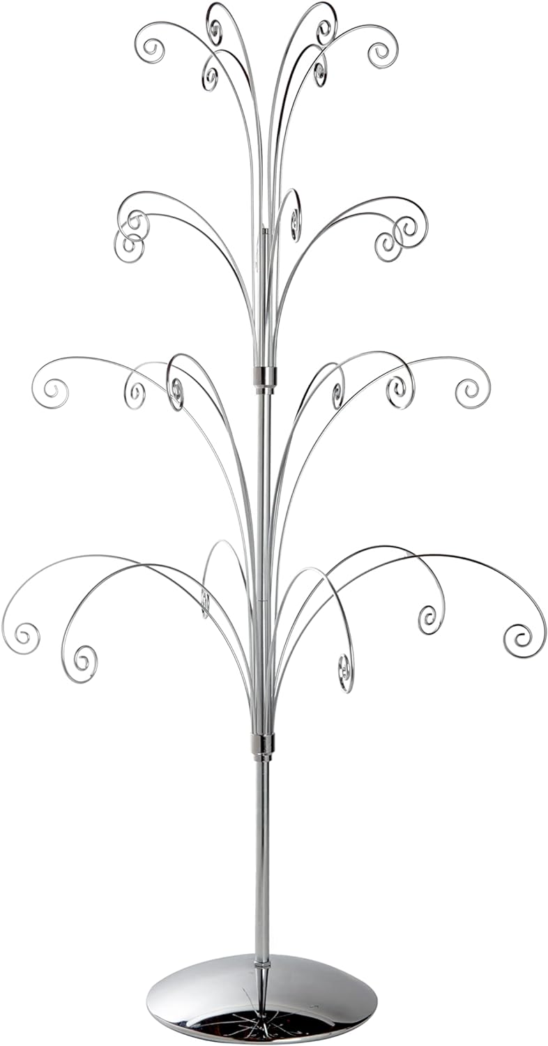 Ornament Trees - Silver Fountain Style 36"
