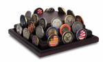 Coin Display - Three Row Challenge Coin Holder