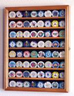 Collectibles Display Case - Casino Chip Eight Row