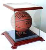  Sports Display Cases - Basketball, Football, Soccer, Volleyball