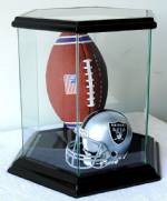  Sports Display Cases -  Basketball, Football, Soccer, Volleyball