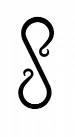 Decorative S Hooks - S Chain - Set of 3, 4 or 5